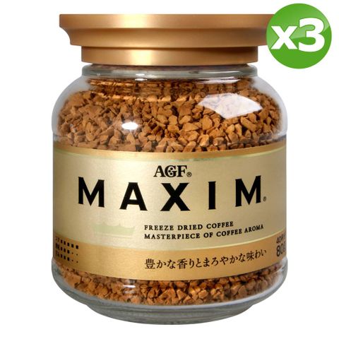 AGF 箴言金咖啡x3罐 (80g/罐)