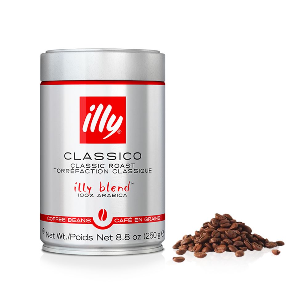 ILLY 經典中焙咖啡豆250gx2罐