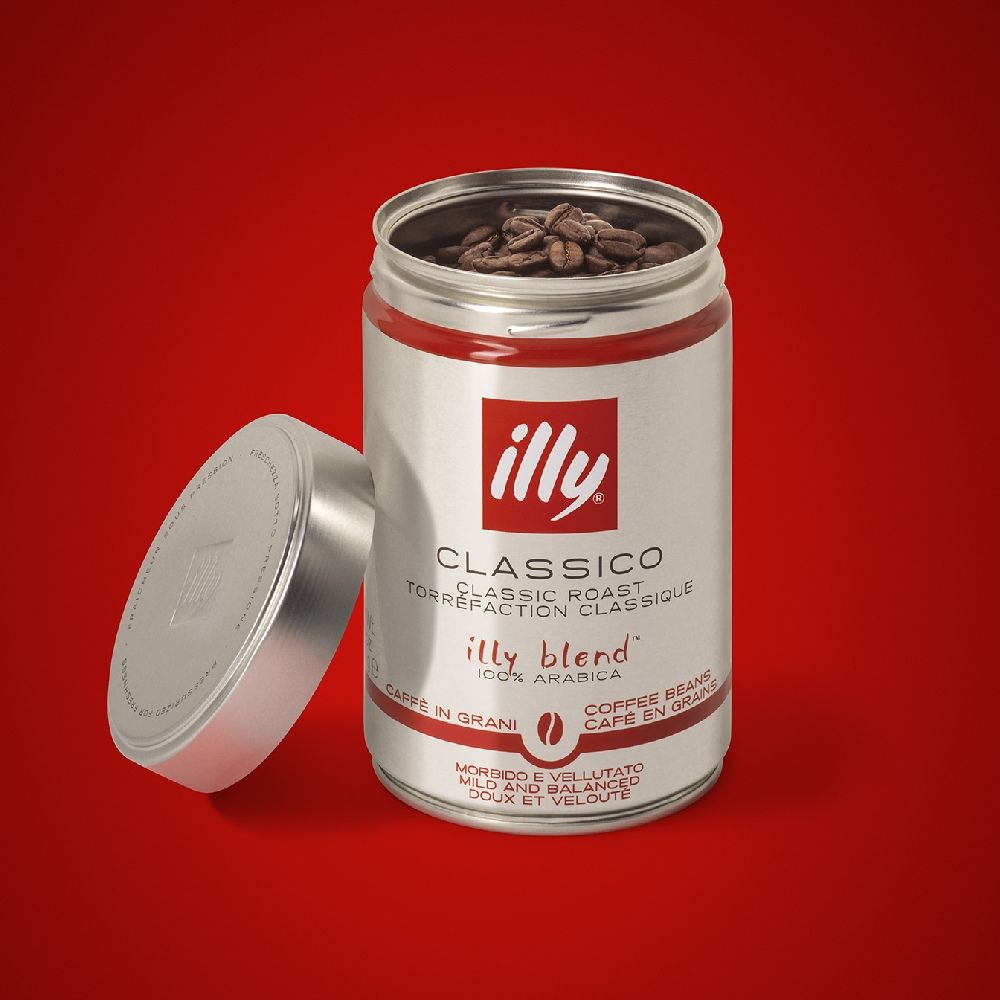 ILLY 經典配方咖啡豆/咖啡粉(250g/罐; 中焙/深焙/濾泡粉/摩卡壺專用粉) 多款任選