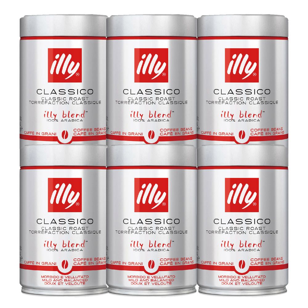 ILLY 618 限時特惠六入組 【義大利 】中培咖啡豆