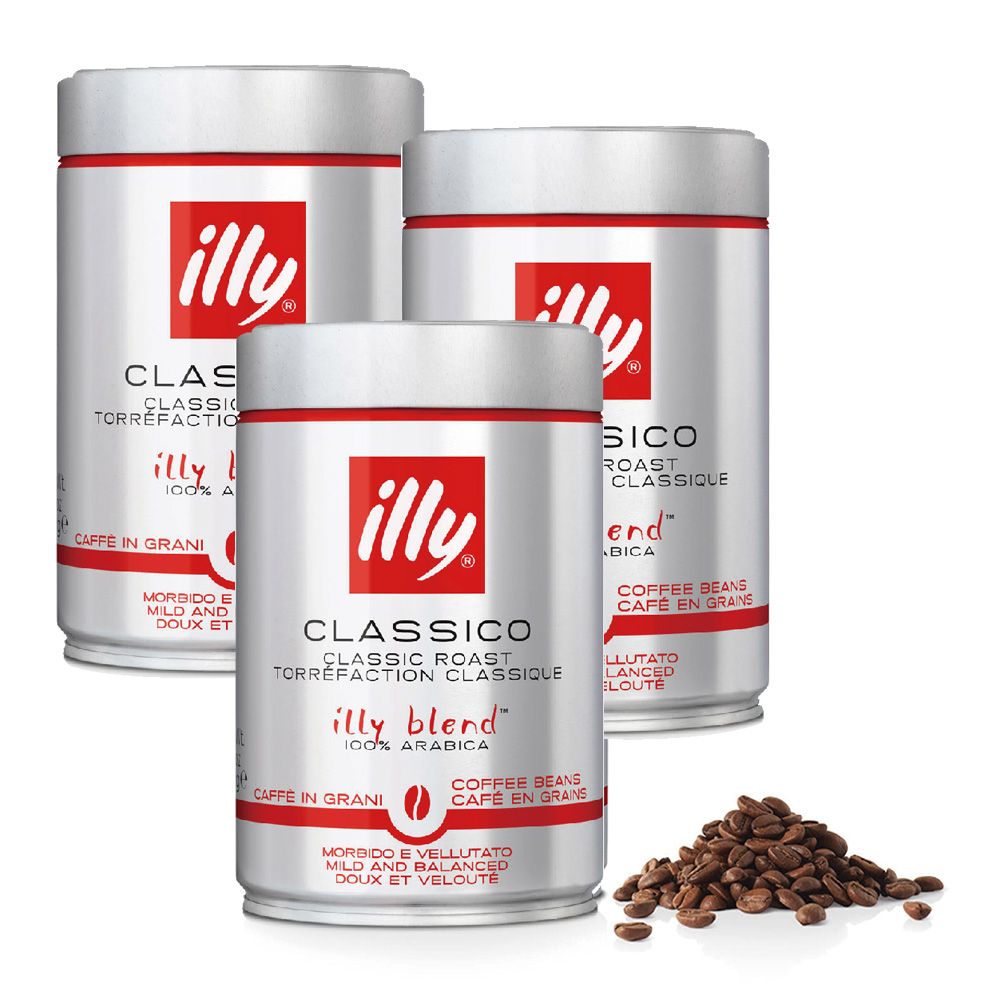 ILLY 618 限時特惠六入組 【義大利 】中培咖啡豆