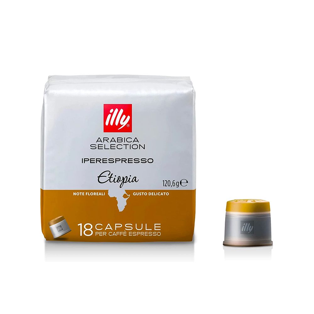 ILLY 經典產地豆咖啡膠囊18入-衣索比亞