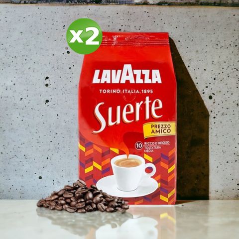 LAVAZZA Suerte每日咖啡豆1kgx2