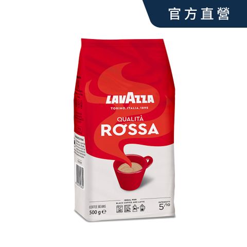 LAVAZZA 紅牌Rossa咖啡豆500g