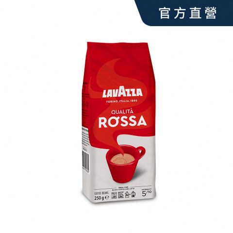 【LAVAZZA】紅牌Rossa咖啡豆250g