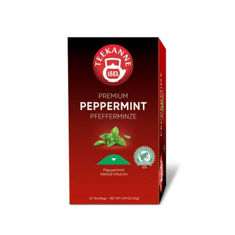 【TEEKANNE 恬康樂】Premium Peppermint 薄荷草本茶 (2.25g x 20包/ 盒)｜無咖啡因