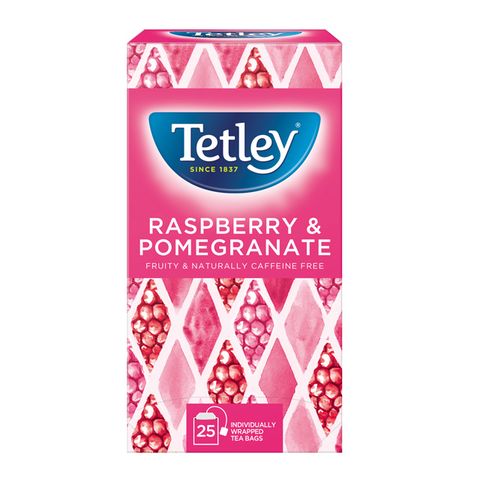 英國★品茶大師完美傑作Tetley泰特利 紅石榴莓果茶(25入/盒)