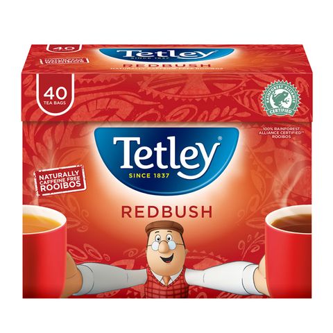英國★品茶大師完美傑作Tetley泰特利 南非國寶茶(2.5gx40入/盒)