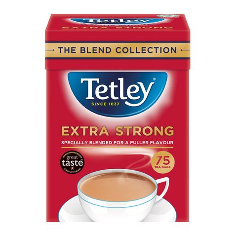 英國★品茶大師完美傑作Tetley泰特利 特濃紅茶(3.16gx75入/盒)