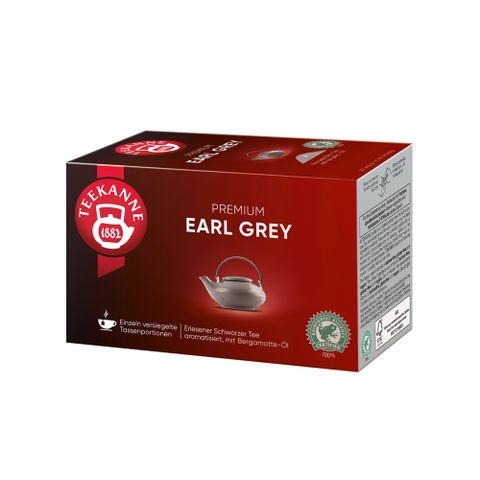 【TEEKANNE 恬康樂】Premium Earl Grey 伯爵茶 (2g x 20包/ 盒)｜雨林認證