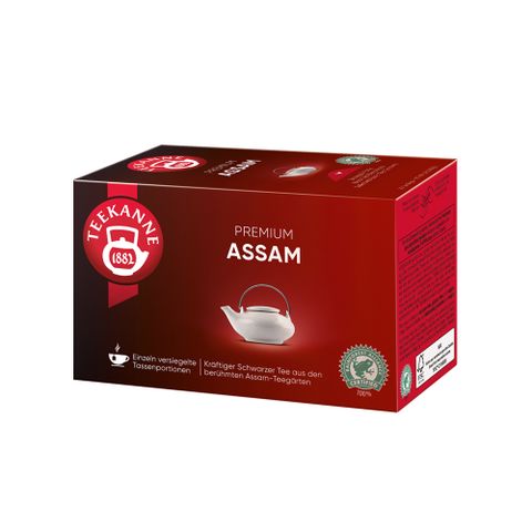 【TEEKANNE 恬康樂】Premium Assam 阿薩姆紅茶 (1.75g x 20包/ 盒)｜雨林認證