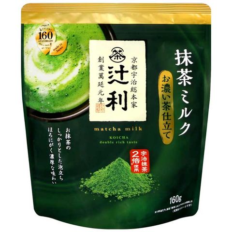 片岡物產 抹茶拿鐵粉 御特濃茶風味 (160g)