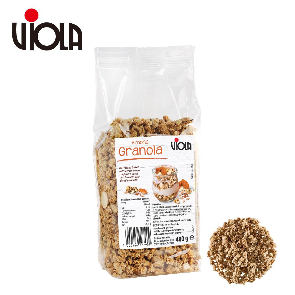 Viola 麥維樂  德國經典杏仁脆穀片 400g