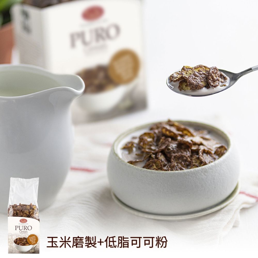 Fuchs 福紅   可可玉米片麥片 300gx3包