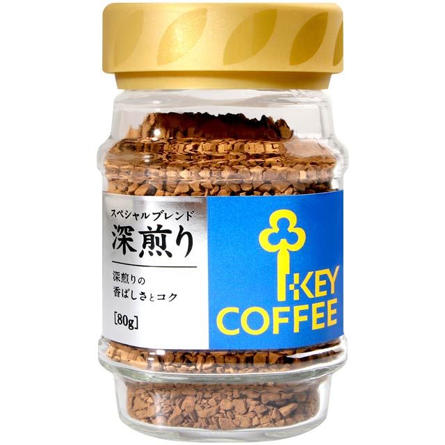 KEY COFFEE 特級深烘焙即溶咖啡(80g) - PChome 24h購物