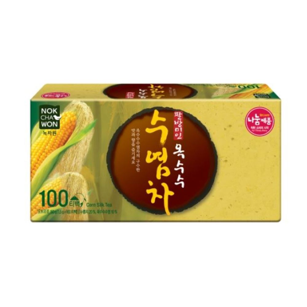 NOKCHAWON 綠茶園 韓國玉米鬚茶包150g(1.5g*100入)