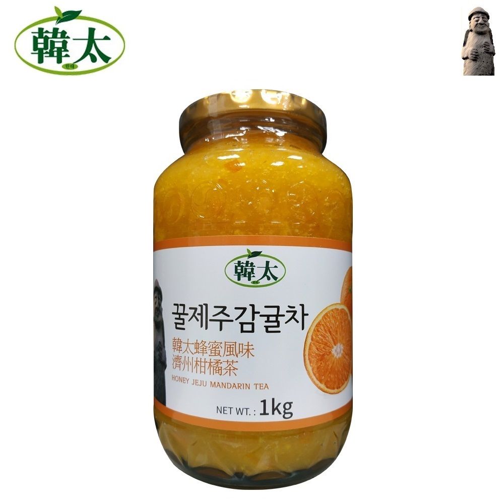 韓太】蜂蜜風味濟州柑橘茶(1KG/韓國進口) - PChome 24h購物