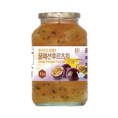 人氣商品韓國蜂蜜百香果茶1kg