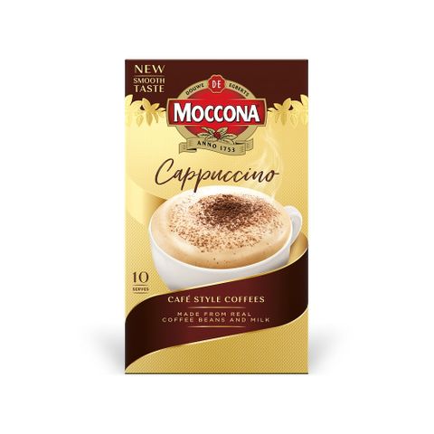摩可納卡布奇諾3合1即溶咖啡16g*10入