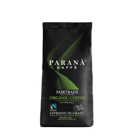 PARANA 義獎咖啡 【義大利百年精品咖啡】即期品 認證公平交易咖啡豆 1公斤袋裝