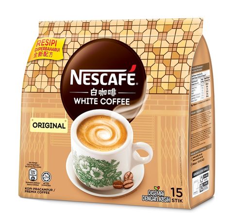 雀巢白咖啡-原味減糖配方(15x33g)