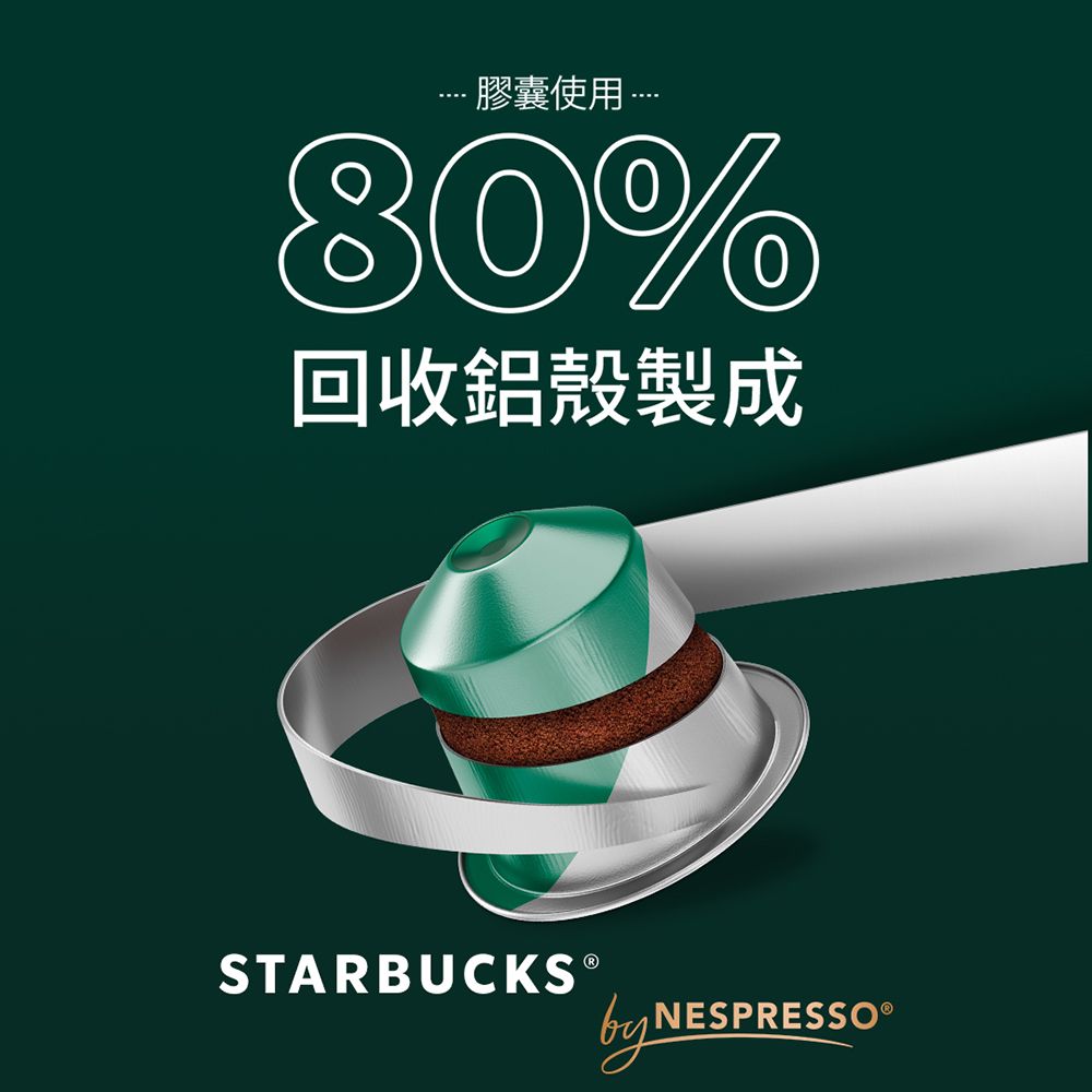 STARBUCKS 星巴克 佛羅娜綜合咖啡膠囊(10顆/盒;適用於Nespresso膠囊咖啡機)