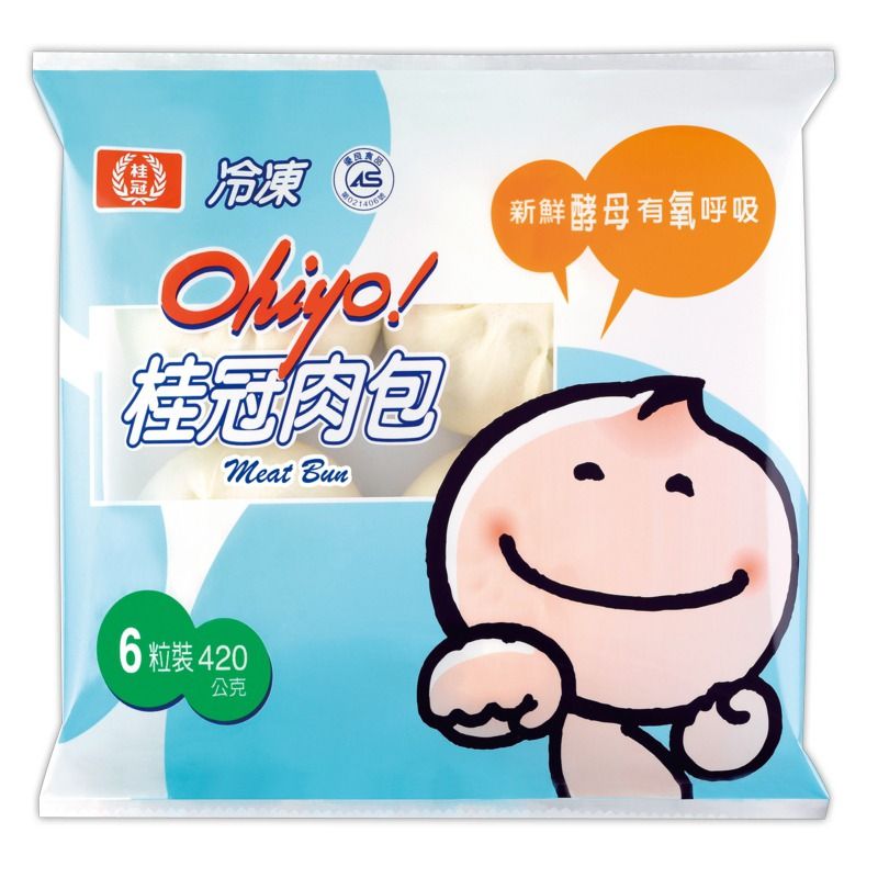 桂冠 ~活力Ohiyo肉包(70g6入)420g