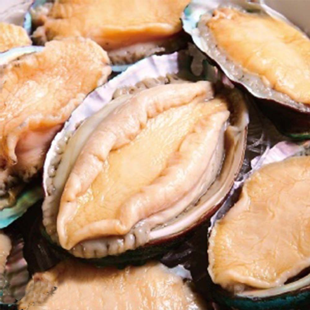 海鮮主義 生猛岩見鮑2盒組(550g/盒;10顆入/盒)