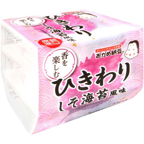 高野 紫蘇海苔風味納豆 (50.5g*3入)