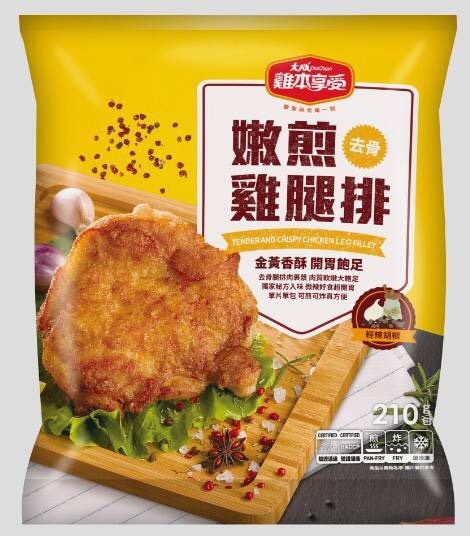 嫩煎雞腿排 (210g/片)20片組