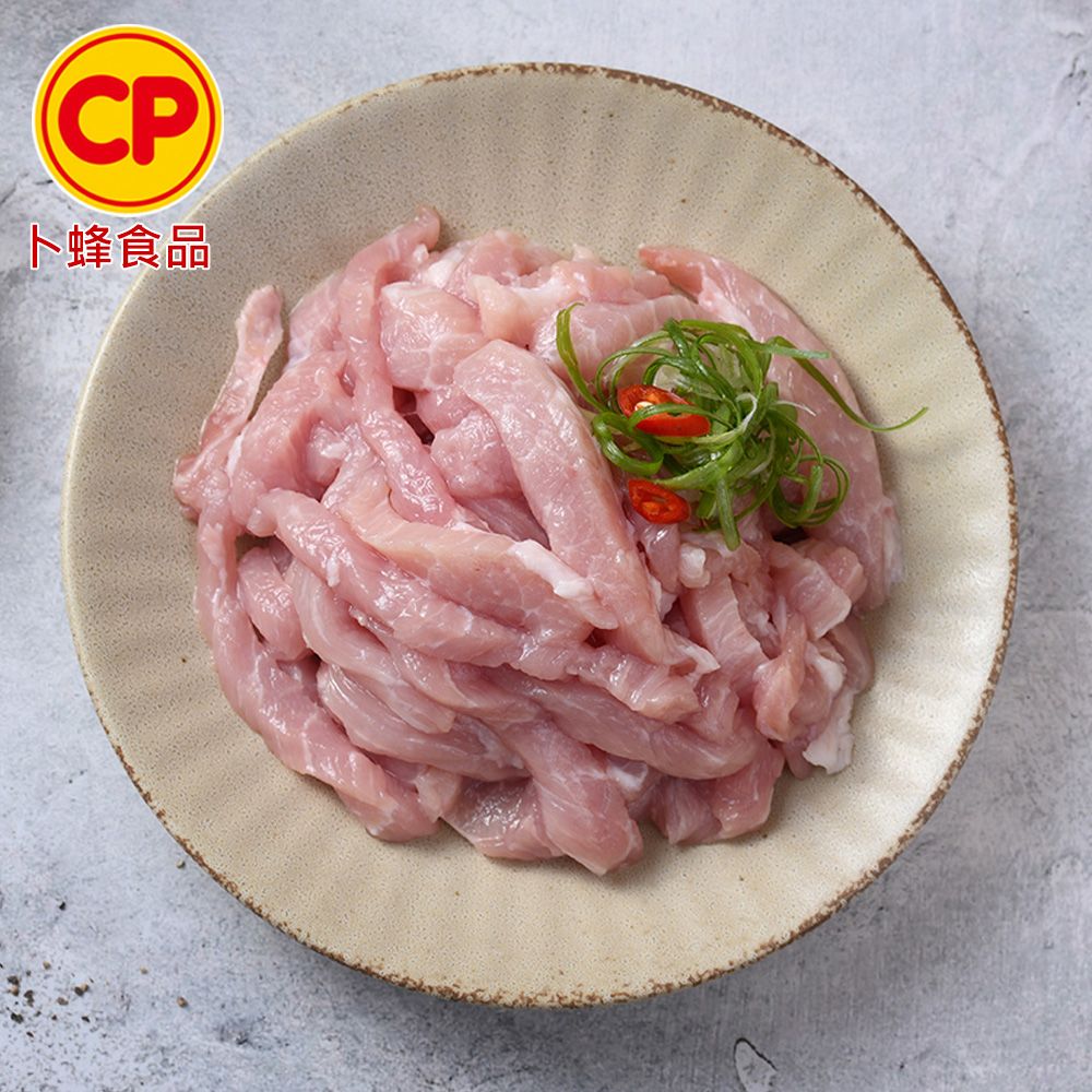 卜蜂 國產生鮮 豬肉絲 超值3件組(200g/包)