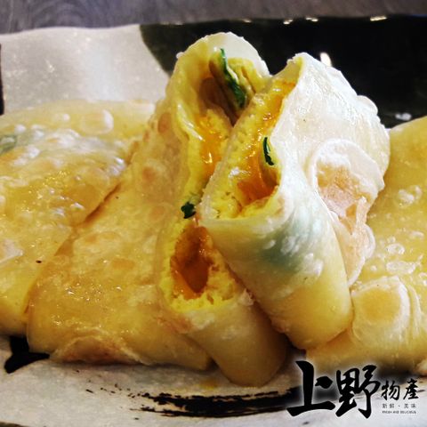 【上野物產】薄脆好煎 素食原味蛋餅皮(1800g±10%/30片/包)