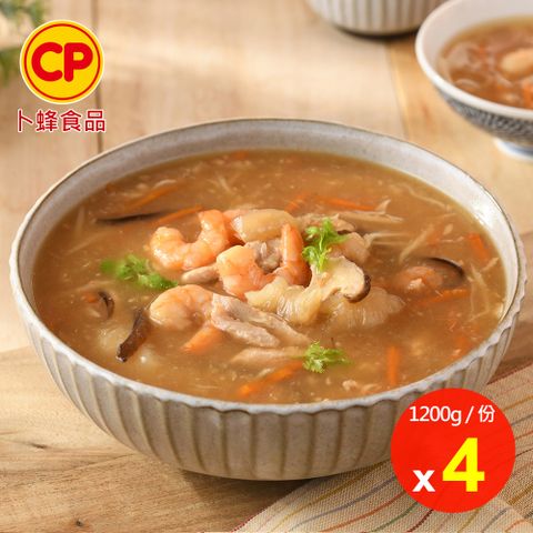 【卜蜂】御饌福臨海鮮羹x4盒組(1200g/盒)
