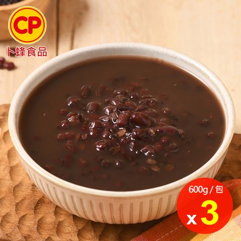 【卜蜂】紅豆紫米甜湯x3包組(600g/包)