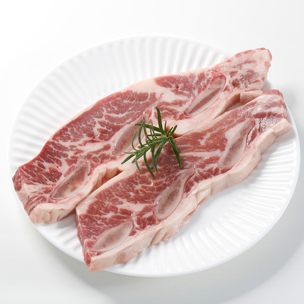 華得水產 美國頂級帶骨牛小排4包組(500g 約4-5片/包)