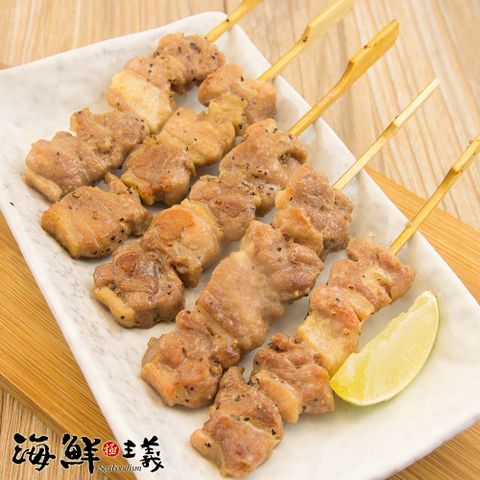 海鮮主義 多汁美味鴨肉串2包組(250g/包;8串/包)