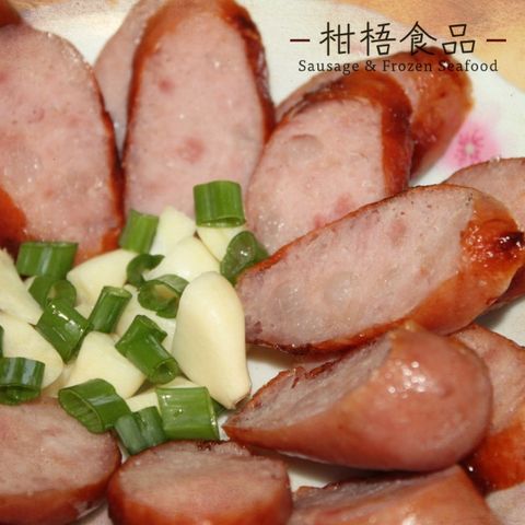 柑梧食品 虱目魚香腸一斤裝
