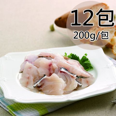 【天和鮮物】龍虎斑腹邊肉12包〈200g/包〉