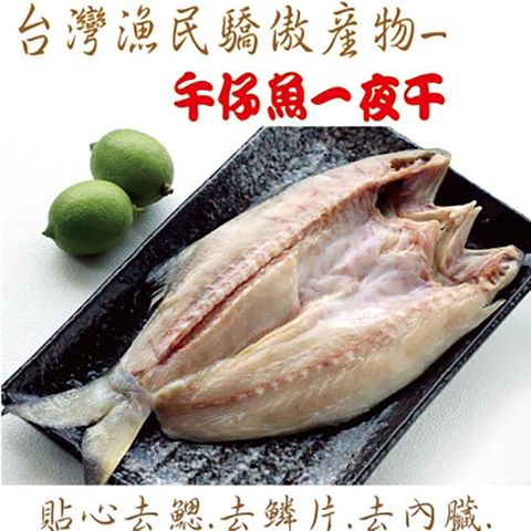 大規格午仔魚一夜干-5隻組(400g/隻)