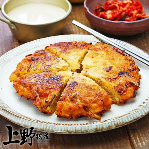 【上野物產】韓式 蝦仁海鮮煎餅 (200g±10%/片)