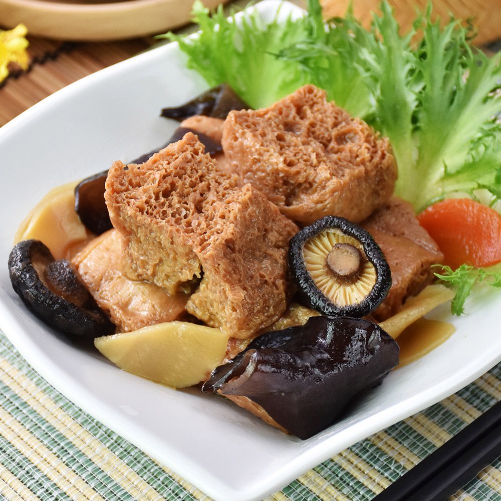 老林記 紅燒烤麩(250g±10g/盒)