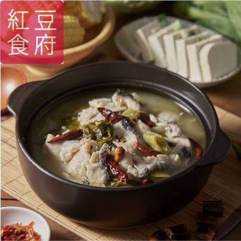 紅豆食府 酸菜魚(900g/盒)