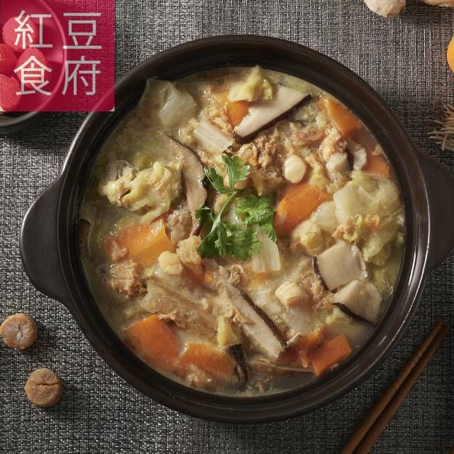 紅豆食府 干貝白菜滷(1200g/袋)
