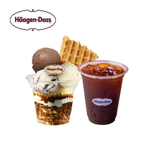 Haagen-Dazs 哈根達斯 哈根達斯 聖代+150元飲品(外帶) 喜客券_電子憑證