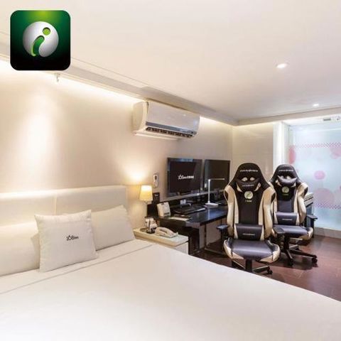【i hotel 桃園館】桃園館雙人房休息兌換券 3H〈不可指定房型，依現場房況安排〉