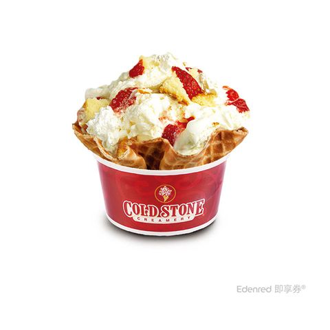 COLD STONE 酷聖石 【COLD STONE】中杯經典冰淇淋(含原味脆餅)兌換券