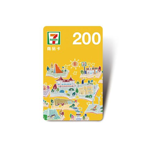 7-ELEVEN 統一超商 【統一超商】200元虛擬商品卡