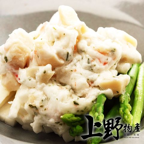 【上野物產】龍野屋芳季鮑魚風味沙拉(250g±10%/包) x4包