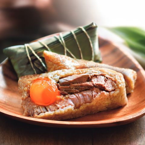 逸湘齋 【南門市場立家】湖州蛋黃鮮肉粽5入(200g/入)