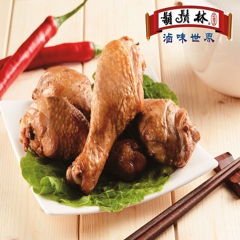 【鬍鬚林】香嫩滷雞腿(2支/140g)